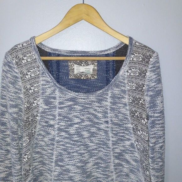 Anthropologie Saturday Sunday Medium Bookend Mercer Knit Tunic Dress-Pockets - Picture 3 of 10